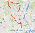 North London Road Cycling Route Collection